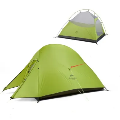 Двомісний намет Naturehike Cloud UP 2 муштардовий updated NH17T001-T - 1 - Robinzon.ua