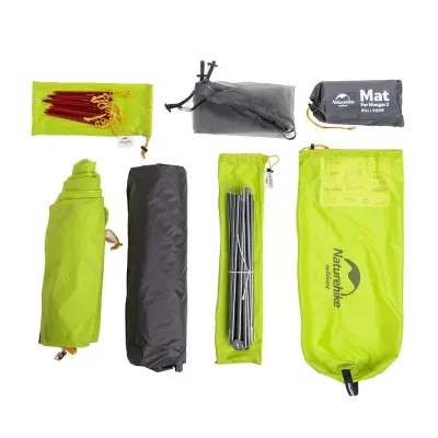Двомісний намет Naturehike Mongar 2 темно-салатовий NH17T007-M - 3 Двомісний намет Naturehike Mongar 2 темно-салатовий NH17T007-M - 3 - Robinzon.ua