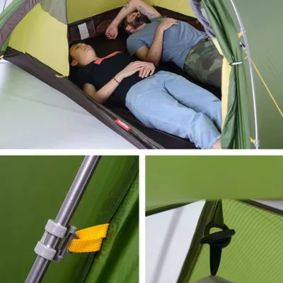 Палатка двухместная с сферическим куполом Naturehike Cloud Peak 2 темно-зеленая (NH17K240-Y) - 6 - Robinzon.ua