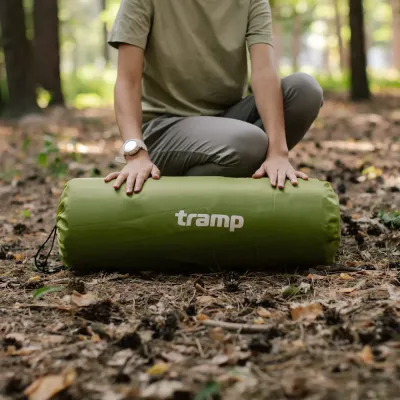 Коврик самонадувающийся Tramp Comfort UTRI-009 194x57x7 см Dark Olive - 7 - Robinzon.ua