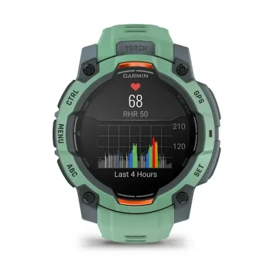 Смарт-годинник Garmin Instinct 3 (45 мм) AMOLED кольору неотропік - 6 - Robinzon.ua