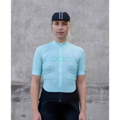 Джерси женское POC W's Essential Road Logo jersey, Lt Fluorite Green/Fluorite Green, XS (PC 532938311XSM1) - 3 - Robinzon.ua