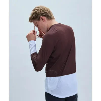 Джерси мужское с длинным рукавом POC MTB Pure LS Jersey, Axinite Brown/Hydrogen White, S (PC 528448514SML1) - 4 - Robinzon.ua