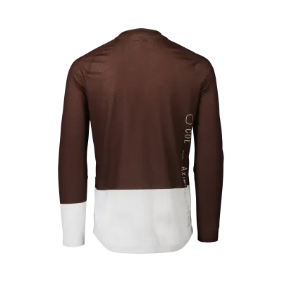 Джерсі чоловіче з довгим рукавом POC MTB Pure LS Jersey, Axinite Brown/Hydrogen White, M (PC 528448514MED1) - 1 - Robinzon.ua