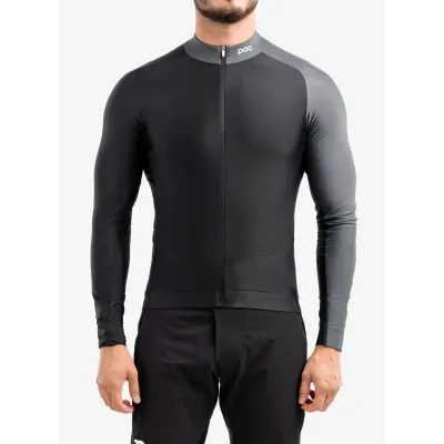 Джерси мужское POC Essential Road Mid LS Jersey, Uranium Black/Sylvanite Grey, S (PC 582108288SML1) - 3 - Robinzon.ua