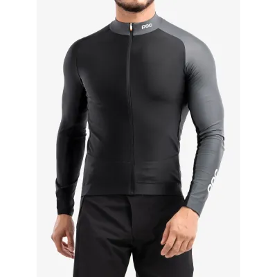 Джерси мужское POC Essential Road Mid LS Jersey, Uranium Black/Sylvanite Grey, S (PC 582108288SML1) - 4 - Robinzon.ua