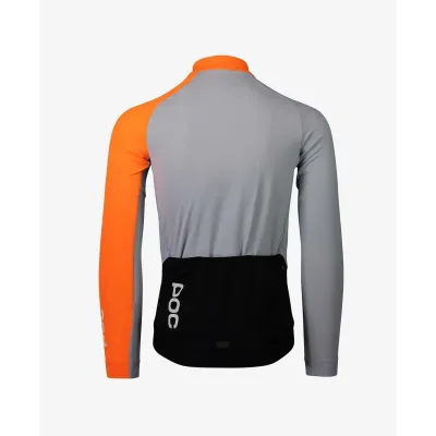 Велоджерси с длинным рукавом POC Essential Road Mid LS Jersey,Granite Grey/Zink Orange, S (PC 582108287SML1) - 1 - Robinzon.ua
