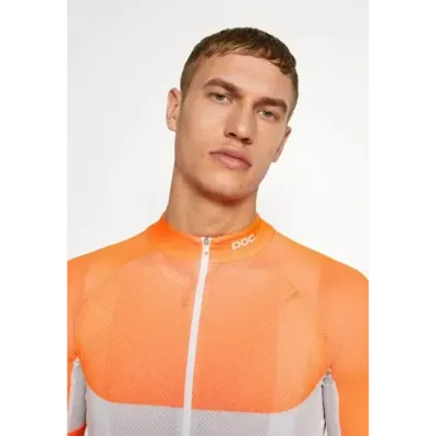 Велоджерси POC Essential Road Light Jersey,Granite Grey/Zink Orange, S (PC 582128287SML1) - 4 - Robinzon.ua
