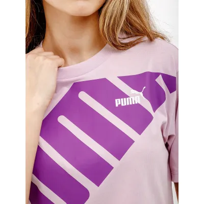 Женская Футболка Puma POWER Cropped Tee Фиолетовый XS (7d67789660 XS) - 2 - Robinzon.ua