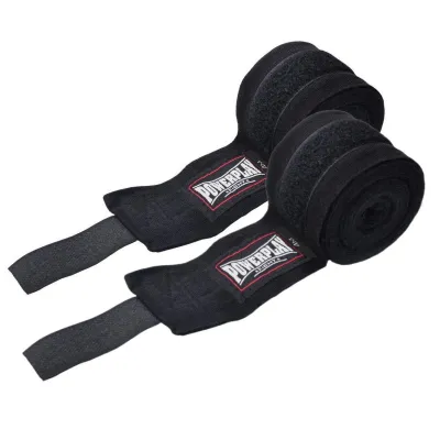 Бинты для бокса PowerPlay 3046 Черные (3м) - Robinzon.ua