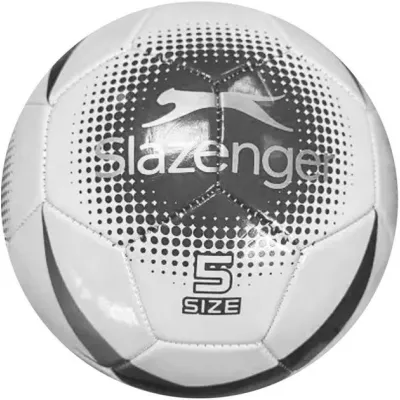 Мяч футбольный Slazenger AC football white/black/silver size 5 307776 - Robinzon.ua