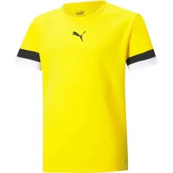 Футболка Puma teamRISE Jersey Jr жовтий Діт 128 см 704938-07 128 см - Robinzon.ua