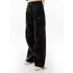 Женские Брюки Nike W WVN OS PANT HR SW Черный XS (7dFV4969-010 XS) - Robinzon.ua