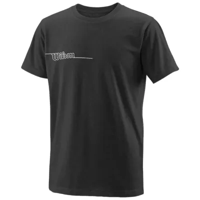 Дитяча Футболка Wilson TEAM II TECH TEE Y Чорний 128-140 (WRA796601 128-140) - Robinzon.ua