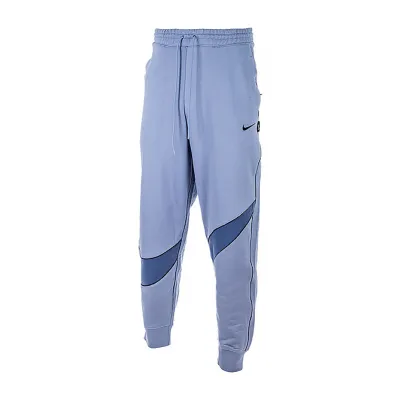 Мужские Штаны Nike M NK SWOOSH FLC PANT Голубой XL (7dDX0564-493 XL) - Robinzon.ua