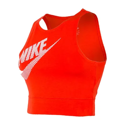 Женская Майка Nike W NSW TANK TOP DNC Оранжевый XS (DZ4607-633 XS) - Robinzon.ua