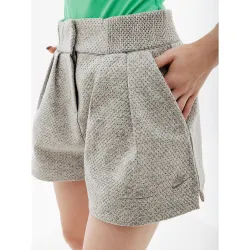 Женские Шорты Nike W NSW TP HR SHRT NKFWD Серый L (7dDX6517-077 L) - Robinzon.ua