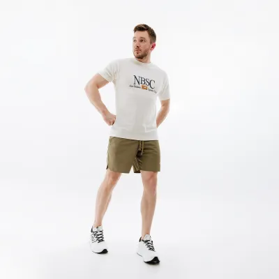 Мужские Шорты New Balance Essentials Reimagined Woven  Хаки L (7dMS31519CGN L) - Robinzon.ua