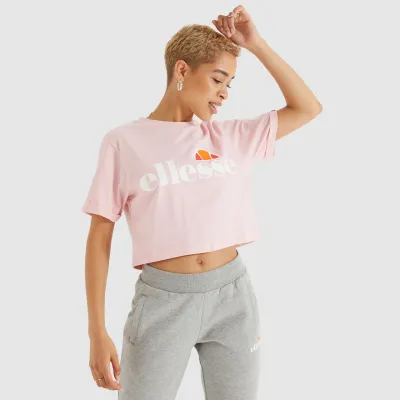 Жіноча Футболка Ellesse Alberta Cropped Tee Рожевий M (7dSGS04484-808 M) - Robinzon.ua