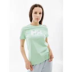 Женская Футболка HELLY HANSEN W HH LOGO T-SHIRT Салатовый M (7d34112-419 M) - Robinzon.ua