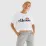 Женская Футболка Ellesse Alberta Cropped Tee Белый XL (7dSGS04484-908 XL) - Robinzon.ua