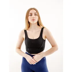 Женский Топ Nike NS CORSET BRA Черный XS (7dFB4129-010 XS) - Robinzon.ua