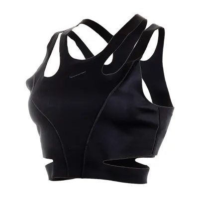 Женский Топ Nike W NK FM DF BRA 24 Черный M (7dFQ2640-010 M) - Robinzon.ua