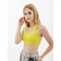 Женский Топ Nike W NK DF SWSH NONPDED BRA Салатовый XS (7dBV3630-308 XS) - Robinzon.ua
