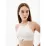 Жіночий Топ Nike W NK INDY SMLS RIB BRA Білий  L (7dDV9966-133 L) - Robinzon.ua