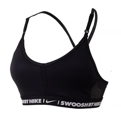 Жіночий Топ Nike W NK DF INDY BRA GLS Чорний L (7dFZ4870-010 L) - Robinzon.ua