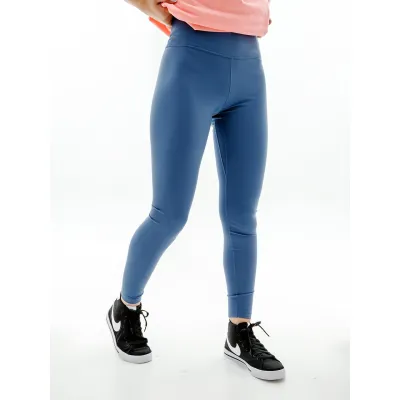 Женские Леггинсы Nike W NK ONE DF MR TGT  Синий L (7dDD0252-491 L) - Robinzon.ua