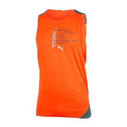 Мужская Майка Puma TRAIN EVERFRESH TANK Оранжевый XL (52152225 XL) - Robinzon.ua
