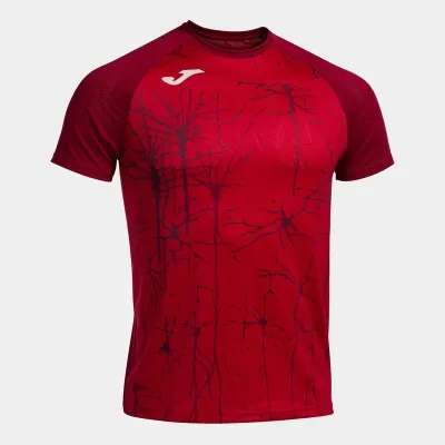 Футболка Joma ELITE IX SHORT SLEEVE T-SHIRT червоний XL 102755.600 XL - Robinzon.ua