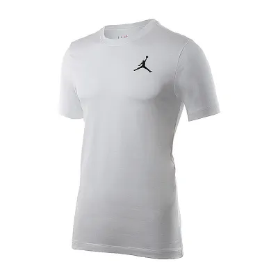 Чоловіча Футболка JORDAN MJUMPMAN EMB SS CREW Білий L (7dDC7485-100 L) - Robinzon.ua