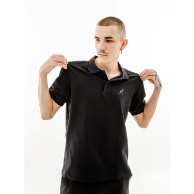 Мужская Футболка AUSTRALIAN LOGOS POLO PIQUE' EL R-FIT Черный L (7dLSUPO0063-003 L) - Robinzon.ua