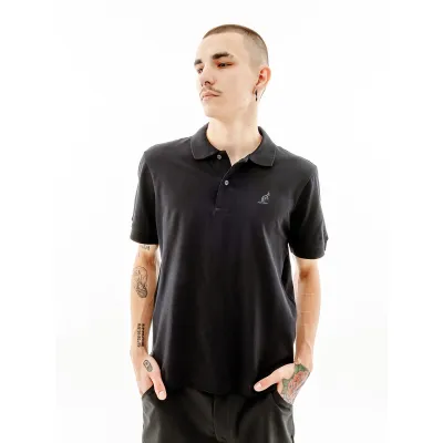 Мужская Футболка AUSTRALIAN EASY PIQUE' EL POLO R-FIT Черный L (7dLSUPO0007-003 L) - Robinzon.ua