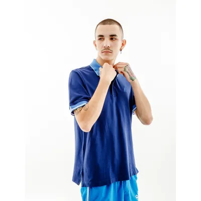 Мужская Футболка AUSTRALIAN LINES POLO PIQUE' EL R-FIT Синий 2XL (7dLSUPO0010-842 2XL) - Robinzon.ua