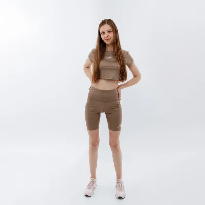 Жіночі Шорти New Balance Athletics Pearl Коричневий XS (7dWS31550MS XS) - Robinzon.ua