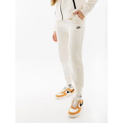 Жіночі Штани Nike W TCH FLC MR JGGR Білий L (7dFB8330-110 L) - Robinzon.ua