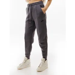 Жіночі Штани Nike W TCH FLC MR JGGR Сірий L (7dFB8330-003 L) - Robinzon.ua