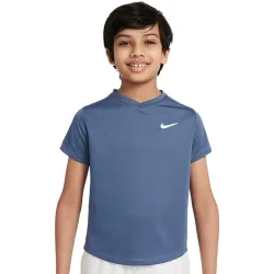 Дитяча Футболка Nike DF VICTORY SS TOP Темно-синій 137-147 (CV7565-493 137-147) - Robinzon.ua