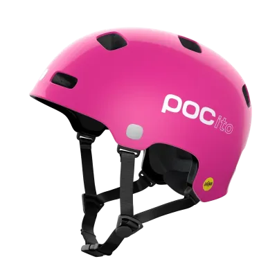 Дитячий велошолом POCito Crane MIPS Fluorescent Pink, XS / S (PC 105701712XSS1) - Robinzon.ua