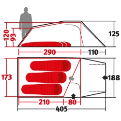 Намет Wechsel Outpost 3 TL Laurel Oak (231070) - Robinzon.ua