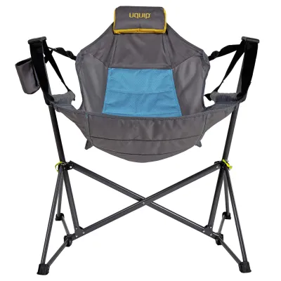 Кресло раскладное Uquip Rocky Blue/Grey (244027) - Robinzon.ua
