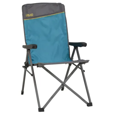 Кресло раскладное Uquip Justy Blue/Grey (244015) - Robinzon.ua