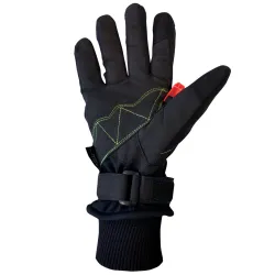 Рукавиці для скандинавської ходьби Gabel Wind Tech N.C.S. Black/Green M (8015012100008) - Robinzon.ua