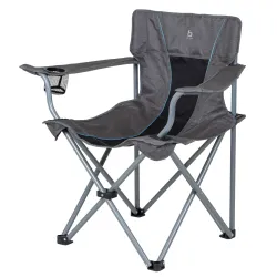 Кресло раскладное Bo-Camp Yukon Anthracite (1204741) - Robinzon.ua