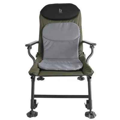 Кресло раскладное Bo-Camp Carp Black/Grey/Green (1204100) - Robinzon.ua