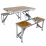 Стол Bo-Camp Bamboo Brown/Silver (1404800) - Robinzon.ua