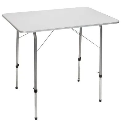 Стіл Bo-Camp Adjustable Height 80x60 cm Grey (1405505) - Robinzon.ua